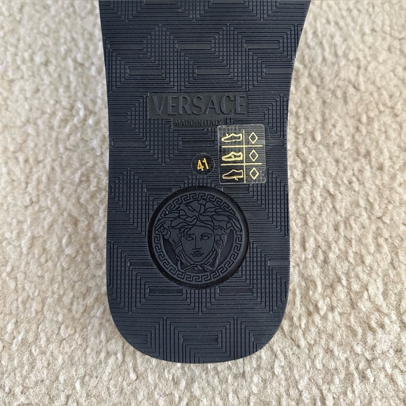 Versace Women’s Greca Flip Flops - Picture 2 of 2